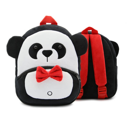 Mochila de peluche para niños pequeños, mini mochila suave ligera de felpa de dibujos animados lindo para bebés