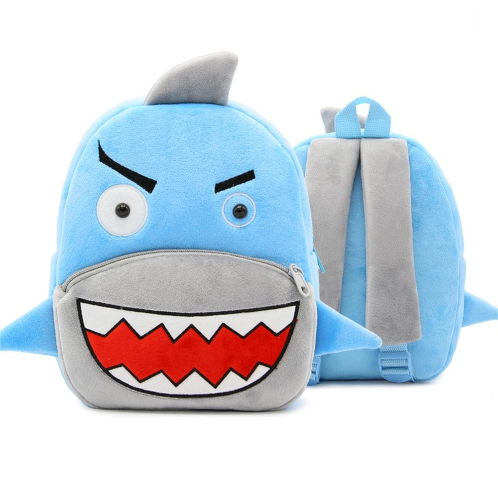 Toddler stuffed animal Backpack, Cute Cartoon Mini Plush Lightweight Soft Baby Backpack