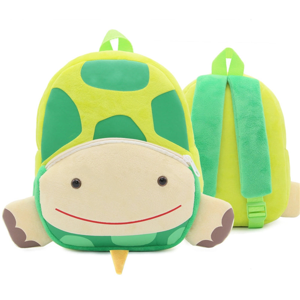 Mochila de peluche para niños pequeños, mini mochila suave ligera de felpa de dibujos animados lindo para bebés