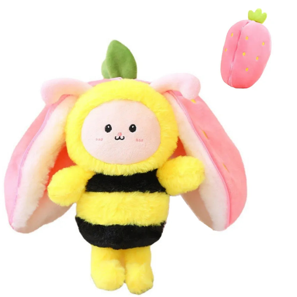 Plush Bees Toy Cushion Kids Children Toy Soft 30cm Stuffed Animals for Home Decoration Birthday Gift Age 3 Years Up Boys Girls, Size: 30 cm, Other