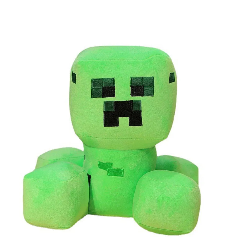 Minecraft Creeper Green Pillow Buddy animales de peluche, 19.6 pulgadas 