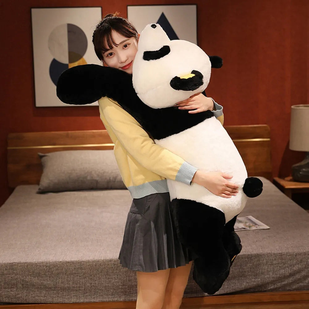 Lying Panda Plush Animal Pillow 3