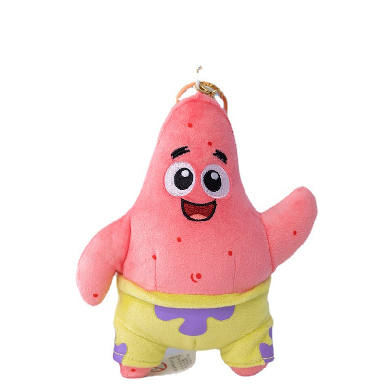 SpongeBob series plush toys, keychain backpack pendant.8.6 to 15.7 inches.yellow