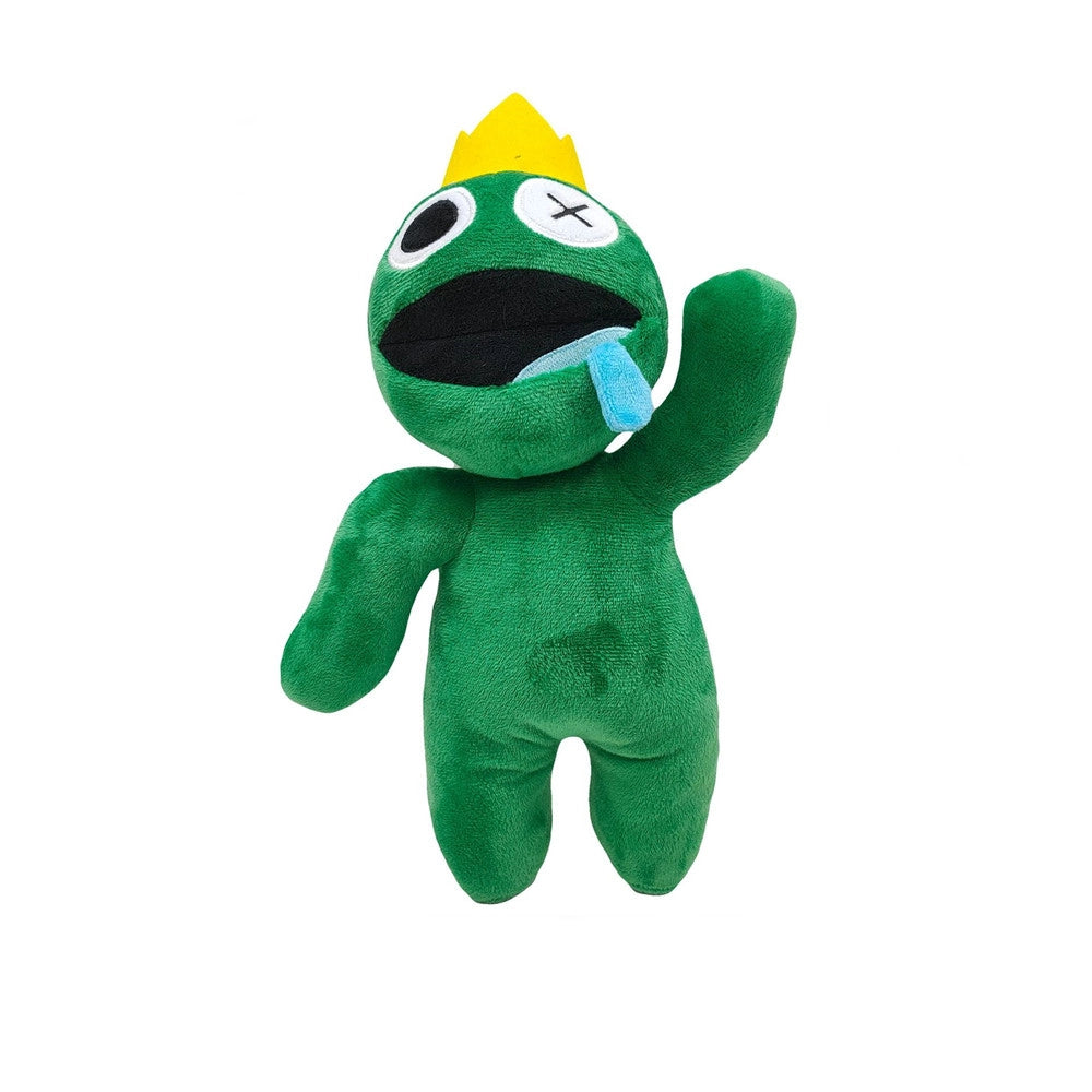 Rainbow Friends Night Green Plush for Roblox Game Fan’s Gifts, Stuffed Doll  Gift for Boys（28cm）） and Girls