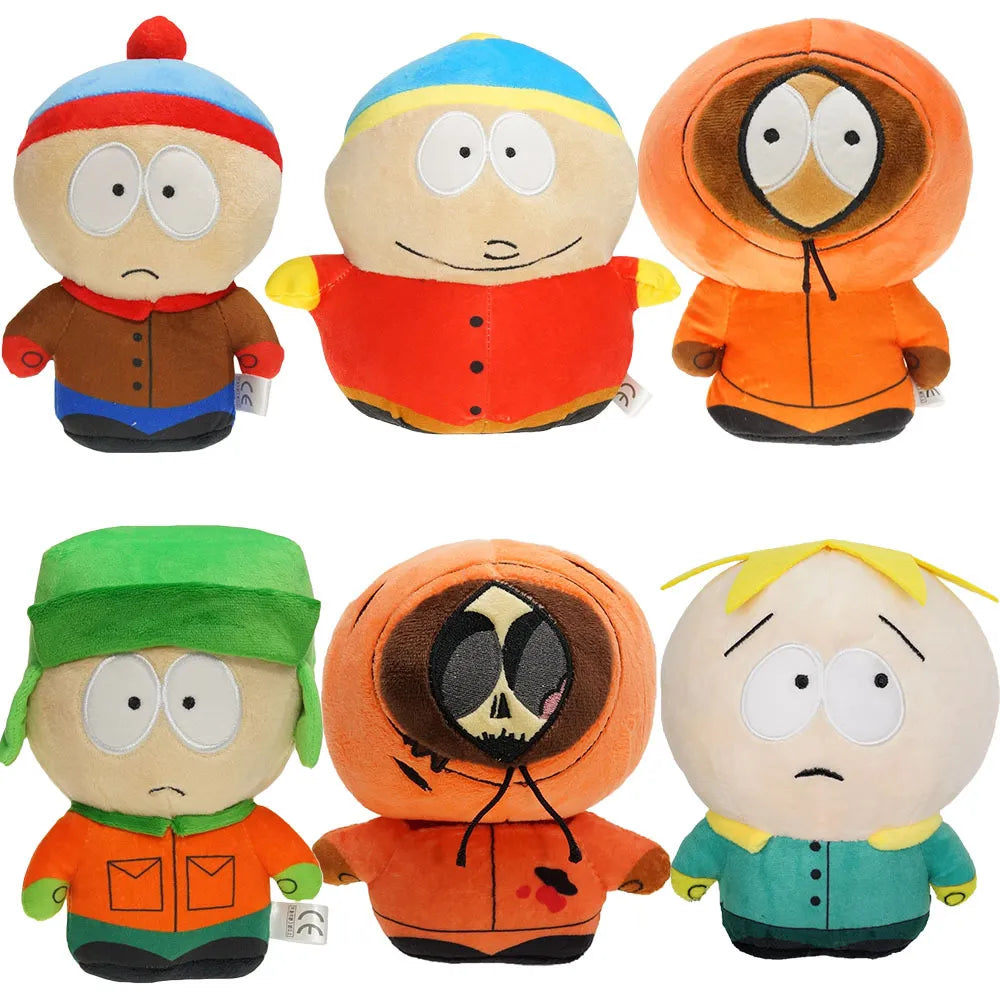 South Park Anime Cartoon Plush Kyle, Cartoon Fan Collection Ornamento 7.08" 
