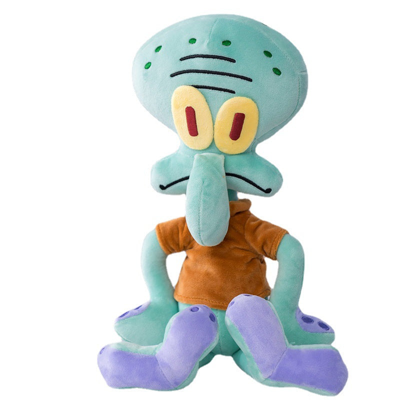 SpongeBob SquarePants-Squidward Little Cute Plush Toy Keychain – SASUGATOYS
