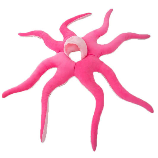 Disfraz de pulpo gigante para vestir, juguete de peluche (rosa), 47.24 pulgadas 