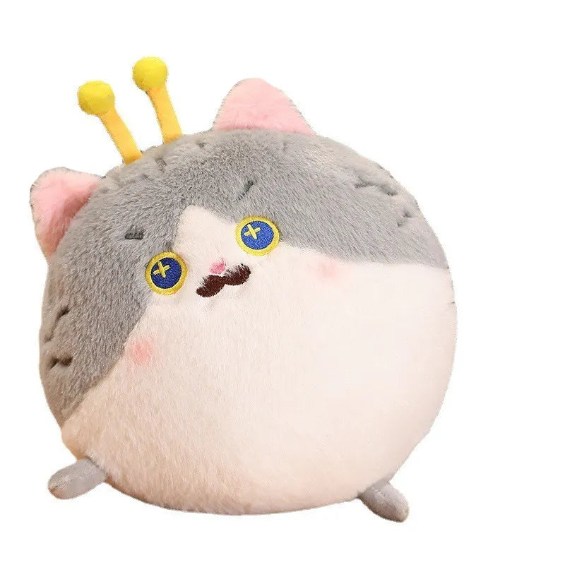 Chubby fox plush toy