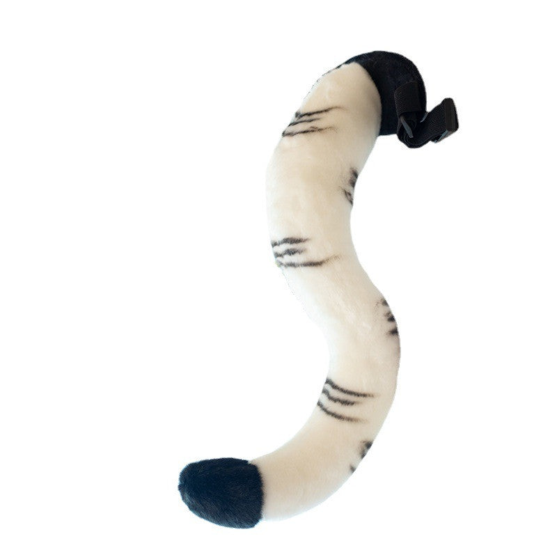 Animal Tiger Tail for Easter Halloween Costume Cosplay Party.