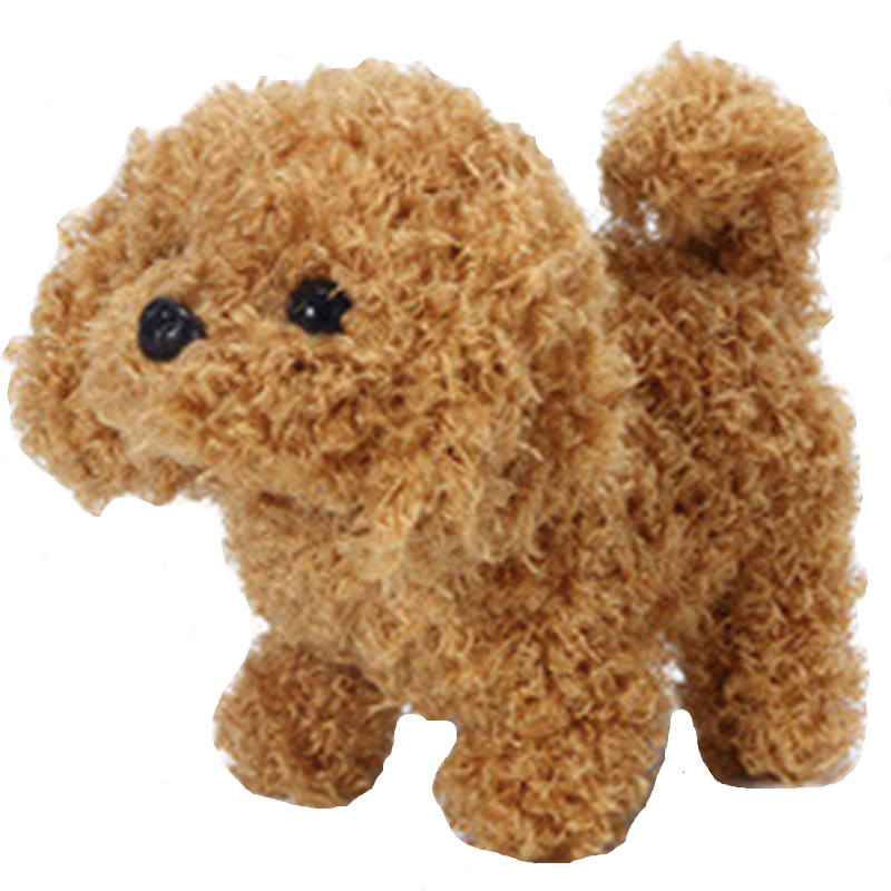Electric dog plush toy can walk and make sound