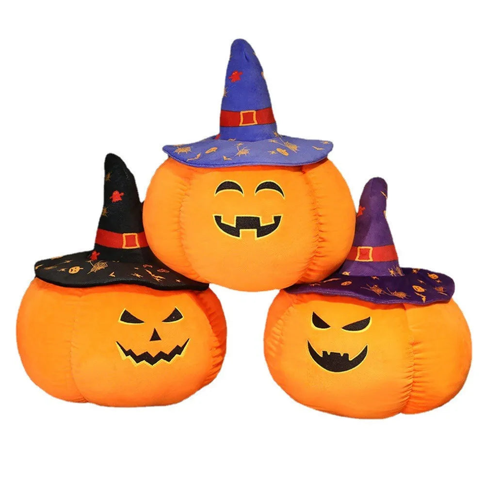 Peluche Calabaza De Halloween Con Diseño Reversible – Muñeco De Pulpo De Peluche De 20 Cm, Relleno De Algodón PP, Decoración Y Regalo Para Niños